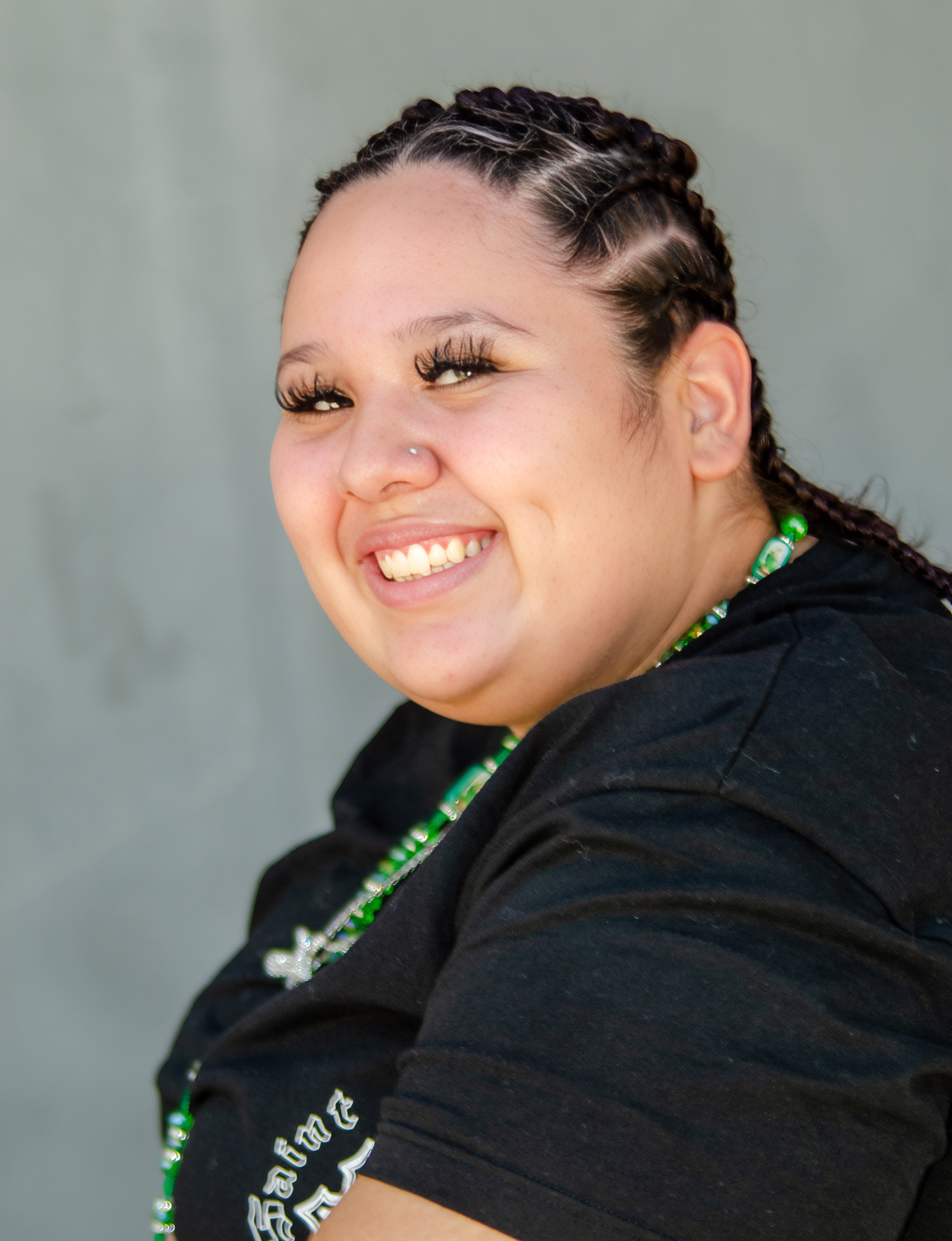 Adianna smiling
