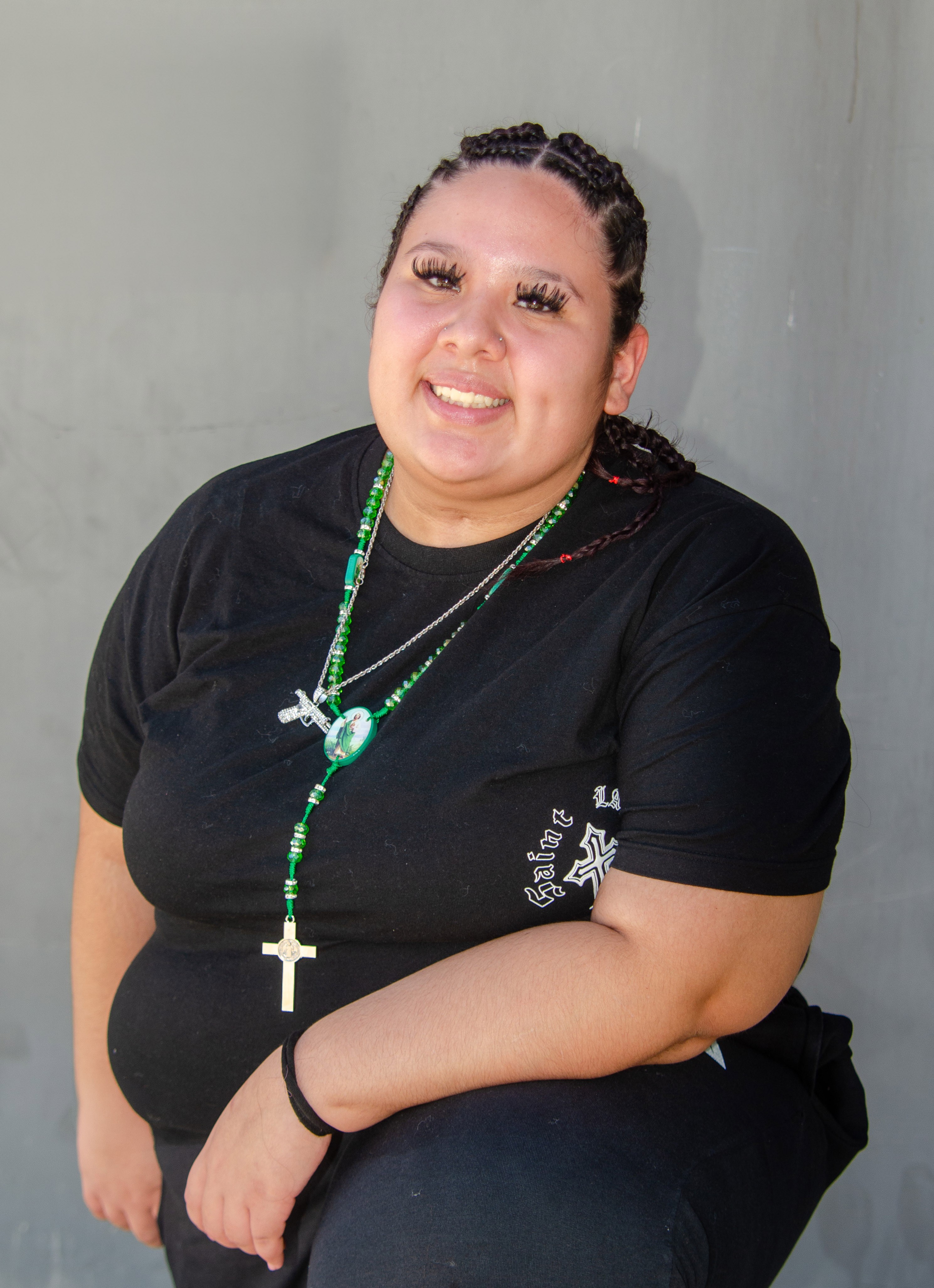 Adianna standing smiling