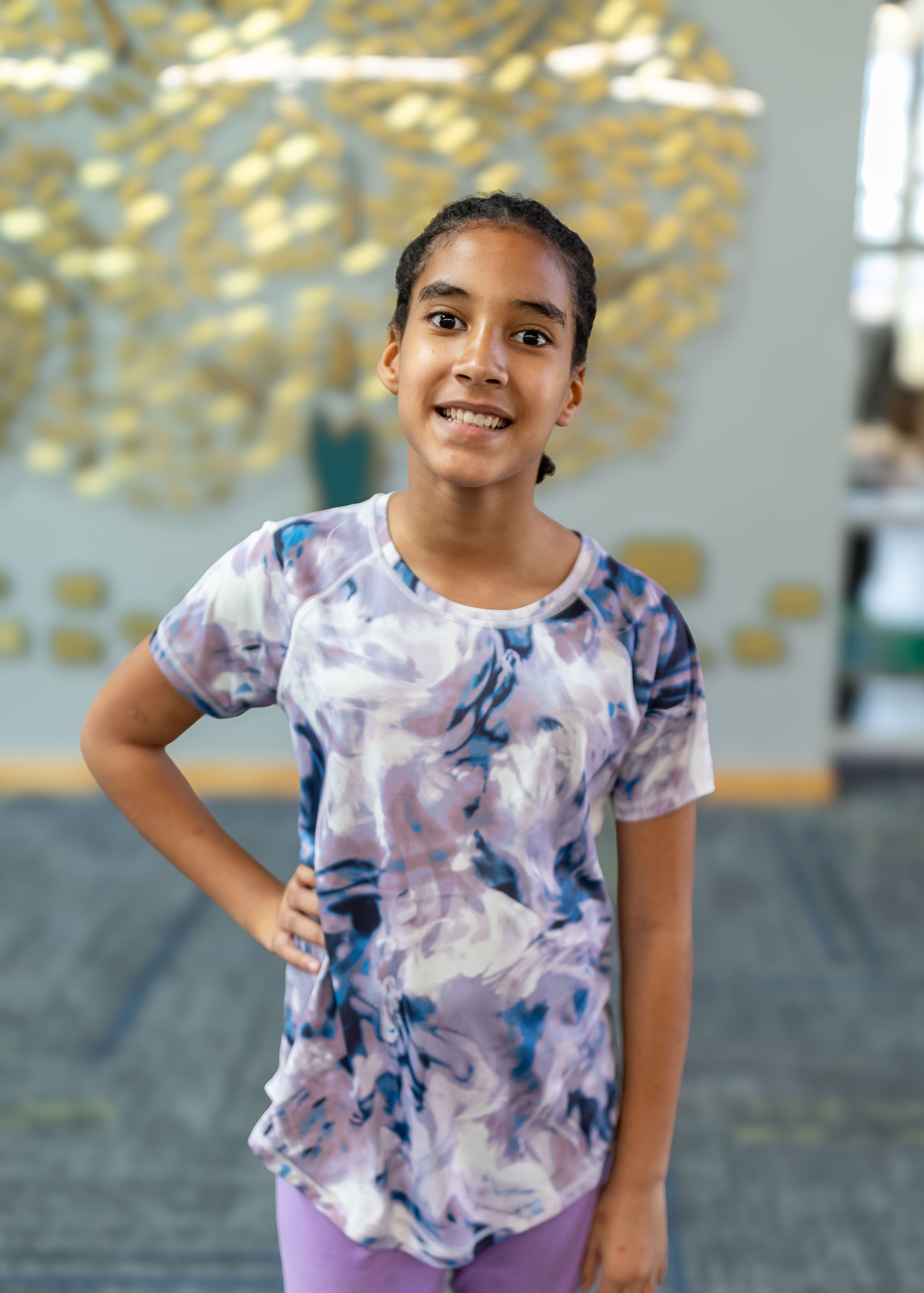 Leilani standing with hand on hip