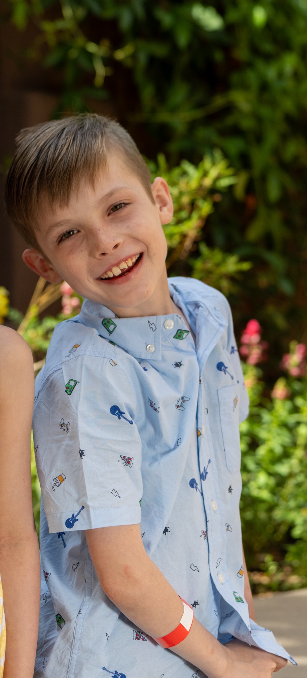 Hunter or Rebel standing smiling