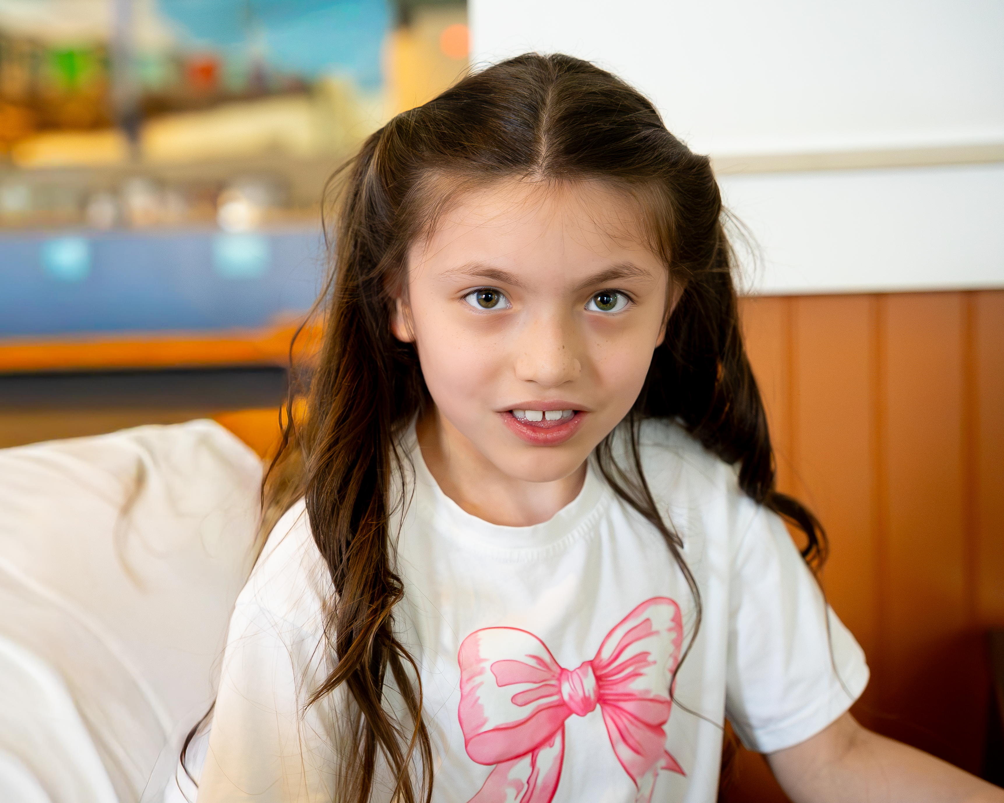 Samantha sitting