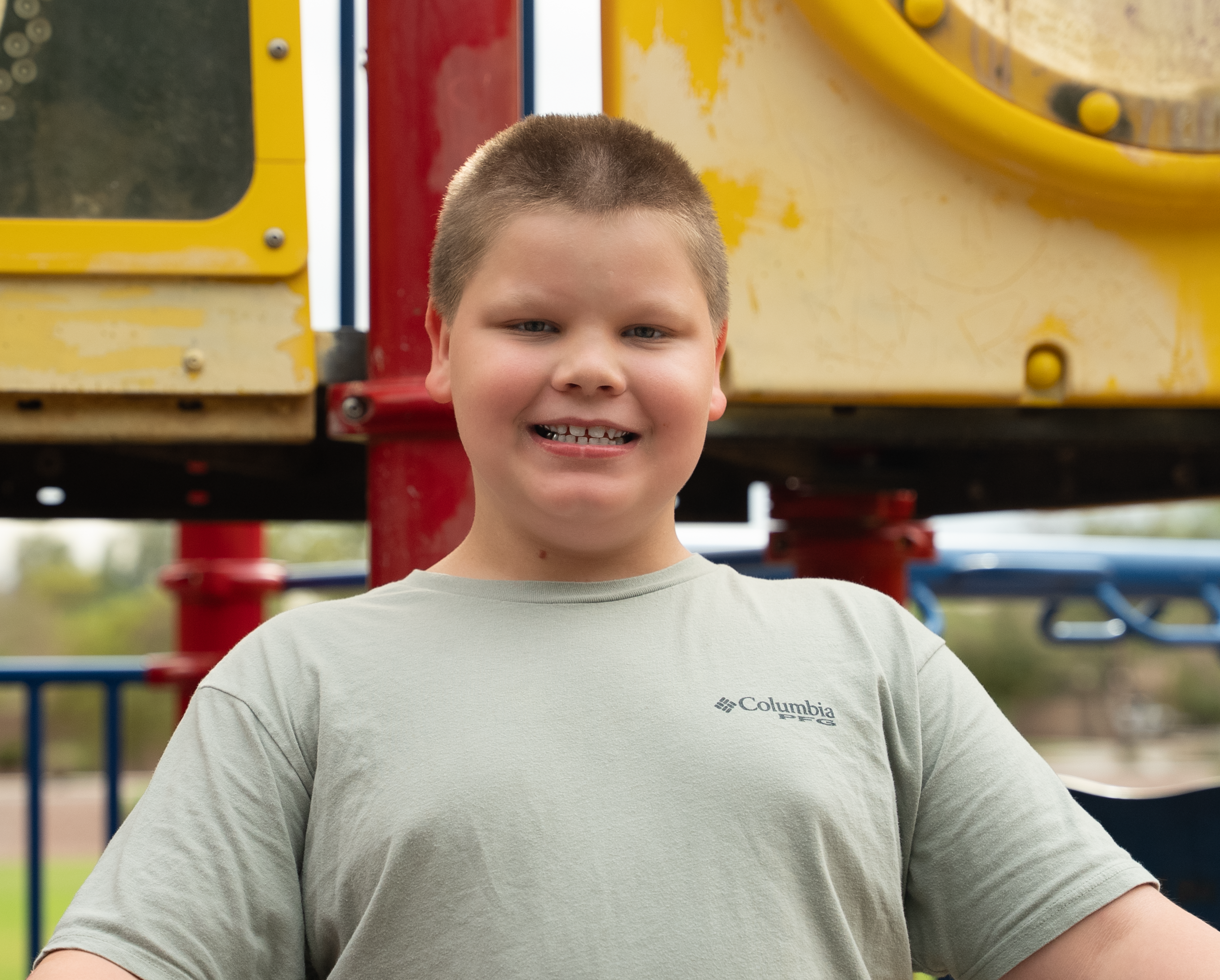 William smiling