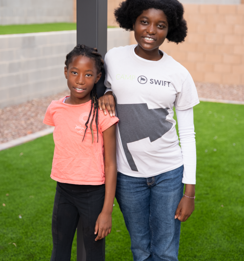 Annmarie and Lucie
